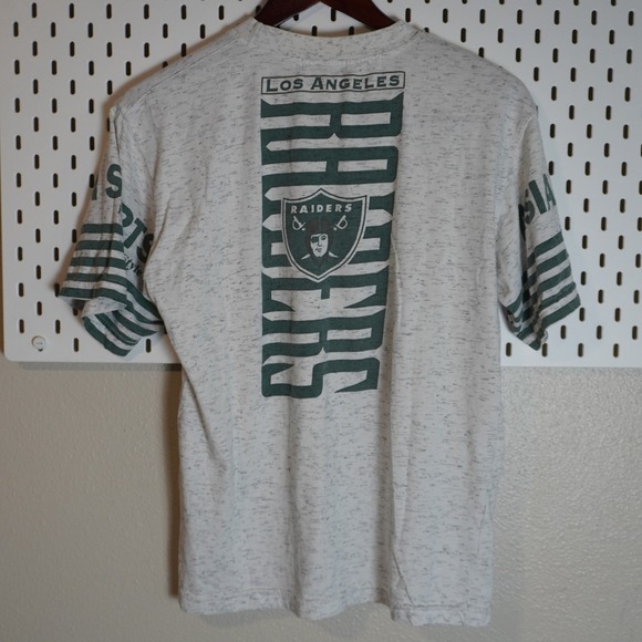 Vintage Los Angeles Raiders‎ Asia Sports T-Shirt Football NFL Graphic Tee Medium
